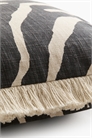 Чехол для подушки из льняного бленда с бахромой 1237872004 - Фото 13723332