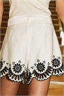 Шорты из саржи с вышивкой 1289644001 - Фото 13723975