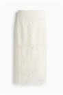 Кружевная юбка-карандаш 1290801001 - Фото 13724107