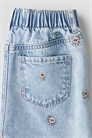 Джинсовая юбка с вышивкой 1295664001 - Фото 13724650