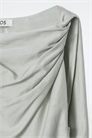 Драпированный топ из хлопкового шелка 1271477001 - Фото 13744550