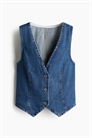 Джинсовый жилет 1258280001 - Фото 13767792