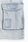 Низкие джинсовые шорты-карго 1217796005 - Фото 13772787
