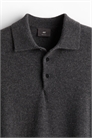 Шерстяной джемпер-поло Regular Fit 1235306002 - Фото 13783334