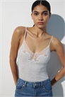 Боди из хлопка с кружевной отделкой 1292783002 - Фото 13784725