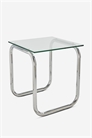Приставной столик Lulu хром/стекло 1281046001 - Фото 13801596