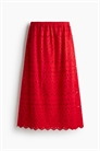 Юбка с отделкой бродери англез 1285842005 - Фото 13801657
