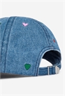 Джинсовая кепка с вышивкой 1264601002 - Фото 13814886