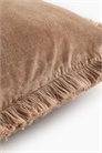 Бархатный чехол для подушки с бахромой 1281071003 - Фото 13815063