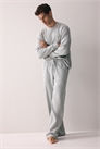 Верх и низ пижамы из вафельного хлопка 1294384001 - Фото 13815846