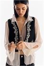 Жилет с вышивкой 1296985001 - Фото 13816254