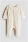Костюм ромпер из хлопка с текстурной вязкой 1291612001 - Фото 13828407