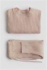 Комплект из 2 частей из хлопка в рубчик 1293124002 - Фото 13828426
