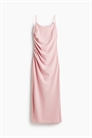 Драпированное платье на бретелях 1308742001 - Фото 13835341