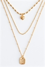 Многослойное ожерелье с подвеской 1287779001 - Фото 13837562
