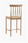 Комплект из 2 деревянных барных стульев с веревкой 1312852001 - Фото 13839071