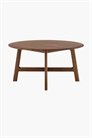 Деревянный круглый кофейный столик 1312920001 - Фото 13839441