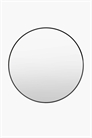 Круглое зеркало в тонкой металлической раме 80 см 1312937001 - Фото 13839505