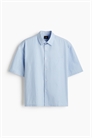 Рубашка Relaxed Fit с короткими рукавами 1295322001 - Фото 13842985