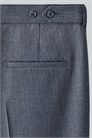 Костюмные брюки из шерстяной смеси 1299785001 - Фото 13849587