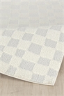 Современный клетчатый ковер с высоким ворсом в стиле сканди 1305181003 - Фото 13850056