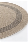 Круглый ковер с джутовым рисунком для входа и выхода в коттедж 1305209001 - Фото 13850221
