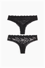 Кружевные трусы-бразильяна, 2 штуки 1290400002 - Фото 13852540