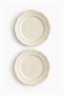Обеденные тарелки из керамики 2 шт. 1297000002 - Фото 13853280