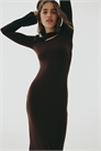 Платье-бодикон с вырезом 1304852001 - Фото 13854127