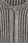 Ребристый вязаный кардиган на молнии 1232356001 - Фото 13859046