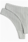Трусы-стринги из пуантелье 2 шт. 1273409015 - Фото 13863731
