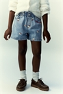Джинсовые шорты свободного кроя 1297926001 - Фото 13864293
