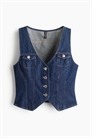 Джинсовая жилетка 1298816001 - Фото 13864340