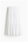 Хлопковая юбка макси артикул 1306242001