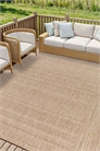 Ковер для внутренних и наружных работ Global Jute-look Area Rug 1290369001 - Фото 13869352