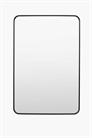 Прямоугольное зеркало в тонкой металлической раме 60 X 90 см 1312800001 - Фото 13869679