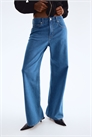 Широкие джинсы Wide High Jeans 1045459059 - Фото 13870078