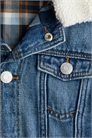 Джинсовая куртка с фланелевой подкладкой 1303028001 - Фото 13873421
