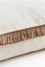Чехол для подушки из тонкого плетения с бахромой 1294080001 - Фото 13873995