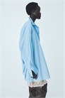 Рубашка из поплина в стиле оверсайз 1302491001 - Фото 13895661
