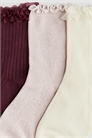 Носки с оверлочной отделкой в количестве 3 штук 1235464011 - Фото 13897993