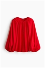 Блузка с воздушными рукавами 1304767002 - Фото 13902182