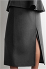 Юбка-карандаш из двухслойной шерсти 1291633001 - Фото 13907287