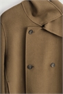 Пальто из шерсти с двойной подкладкой 1291673001 - Фото 13914429