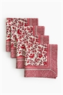 Набор из 4 салфеток с узором 1281845004 - Фото 13917359