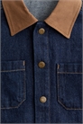 Джинсовая рубашка оверсайз 1267610002 - Фото 13919730
