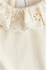 Топ с воротником Broderie anglaise 1305807001 - Фото 13920242
