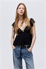Топ с рукавами-воланами 1319506001 - Фото 13923699
