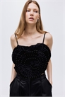 Украшенный топ на бретельках 1316146001 - Фото 13926558