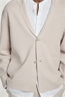 Однобортный блейзер из трикотажного льна 1273329001 - Фото 13926596
